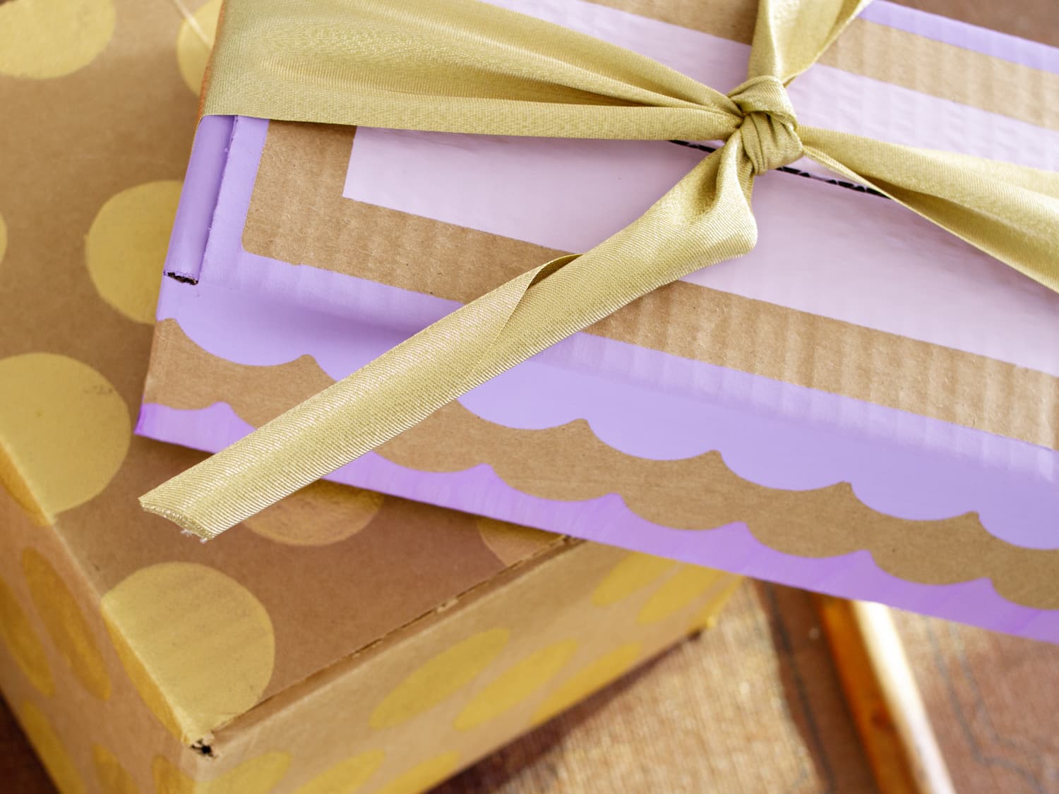 How to Give Gifts in Cardboard Shipping Boxes Apartment Therapy